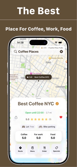 Coffee Places Screenshot 2 of 4