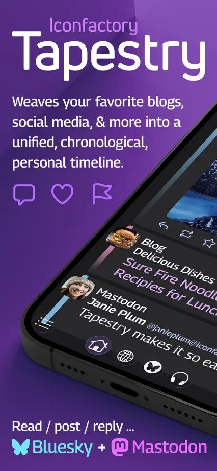 Tapestry, App Store screenshot 1