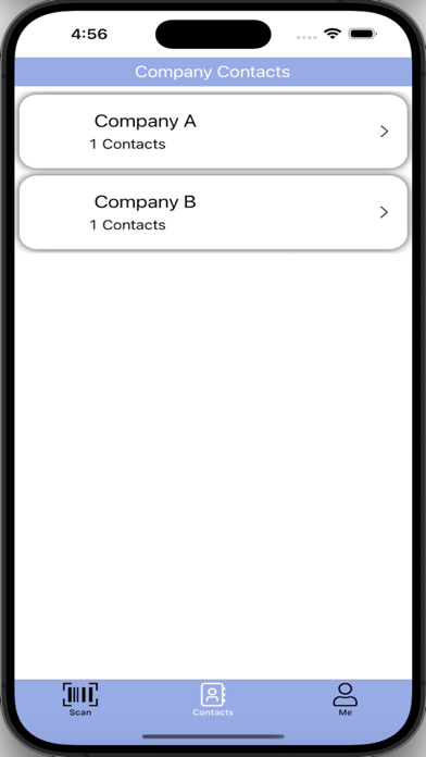 PIBizCard Screenshot