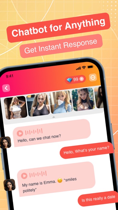 Chat with AI Friend: AI Chat Screenshot
