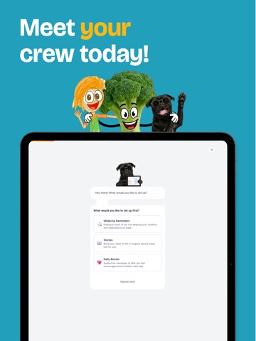 Unique Minds: Daily Support iPad screenshot