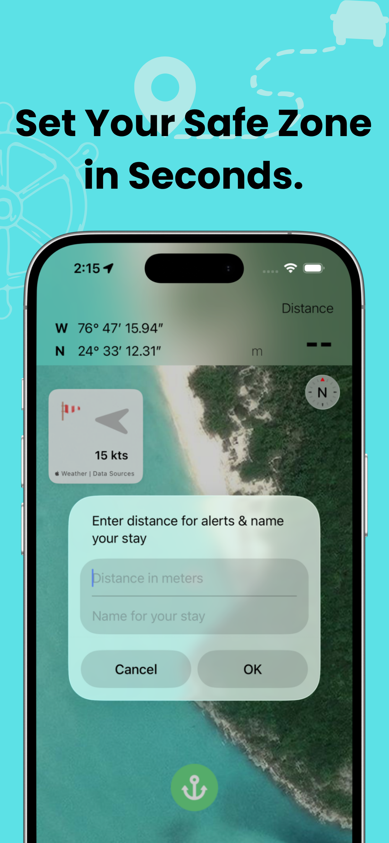 Anchor Alarm: Boat Tracker screenshot 3