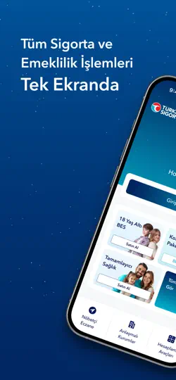 Türkiye Sigorta Mobil iPhone Ekran Görüntüsü 1