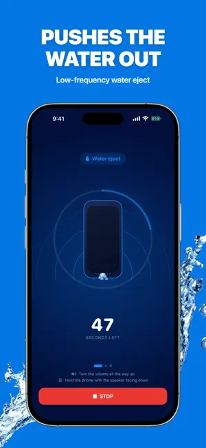 Water Eject & Dust Remover screenshot 1