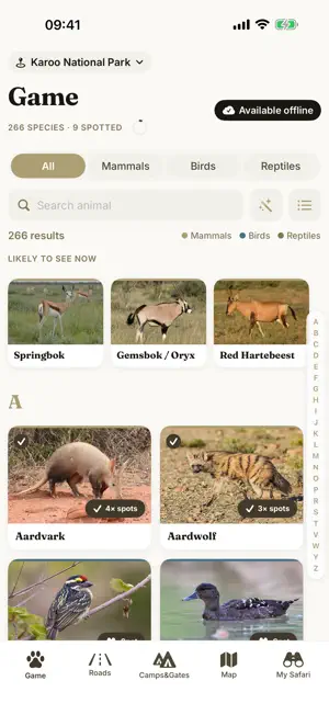 Karoo Safari: Map & Guide screenshot 2