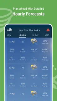 weatherbug – weather forecast iphone screenshot 2