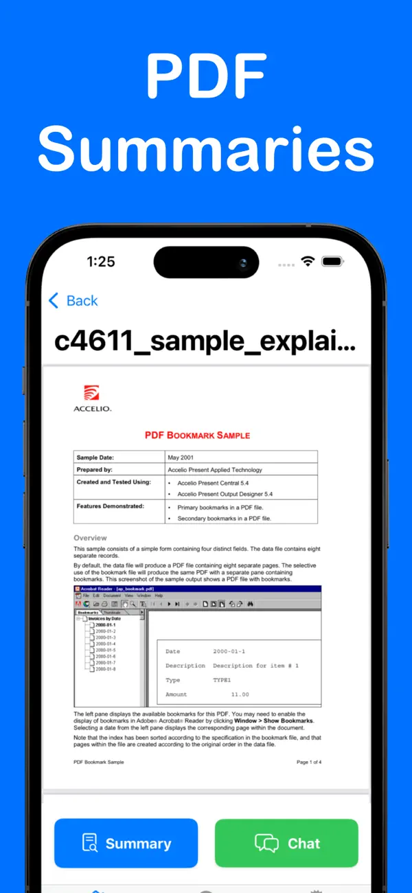 Screenshot #3 pour ChatPDF - AI Chat With PDF Doc