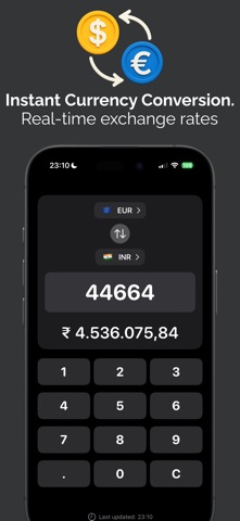 Currency Converter: 1To1 iPhone screenshot