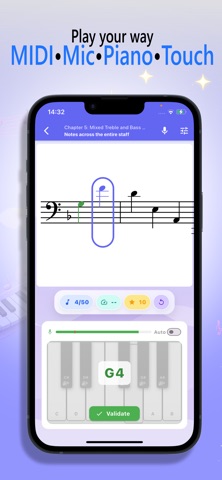 NoteRider – Sight Reading screenshot