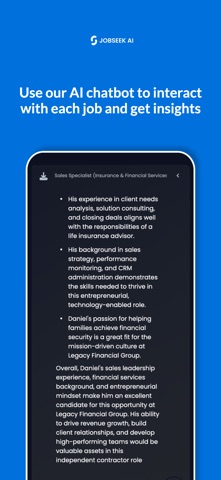 JobSeek AI Screenshot 5 of 5