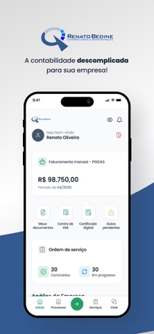 Renato Bedine Contabilidade screenshot 1