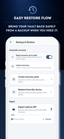 QuietVault: Lock Docs & Pics Screenshot 8 of 10