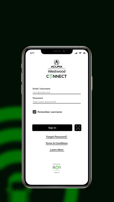 Ira Acura Westwood Connect Screenshot