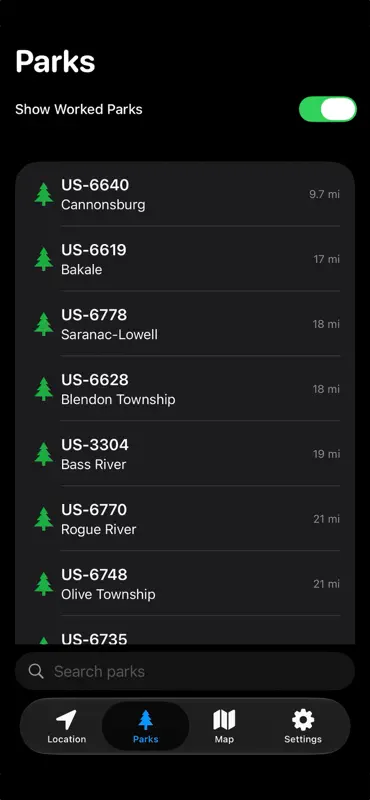 POTAble: POTA Park Finder screenshot 3 of 4