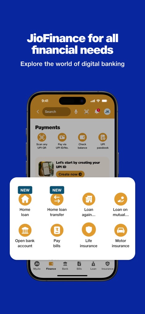 MyJio: For Everything Jio - Financial Services