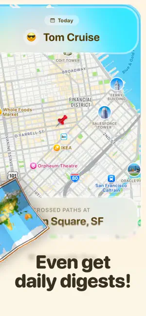 Crossi: Crossed Paths Before? iPhone screenshot 6