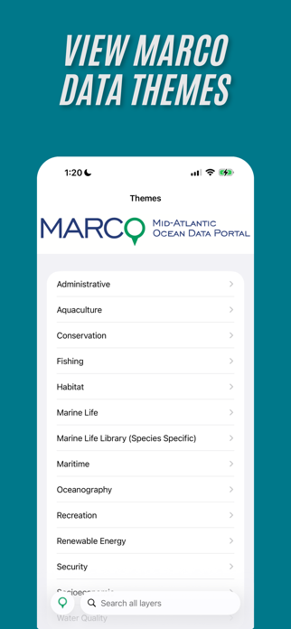 MARCO Ocean Maps Screenshot 3 of 7