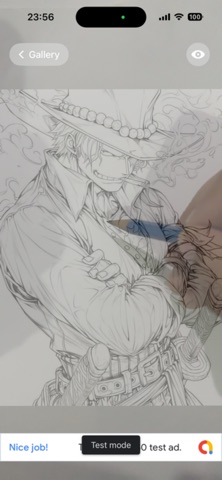 How to Draw Anime: AR Draw iPhone screenshot