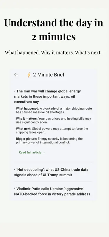 Sift – Daily News Briefing screenshot 4 of 8