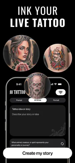 Capture d'écran de Tattoo Design sur iPhone 3