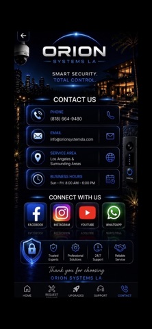 Orion Systems LA screenshot