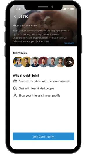 Poly: Black & Dating screenshot 4