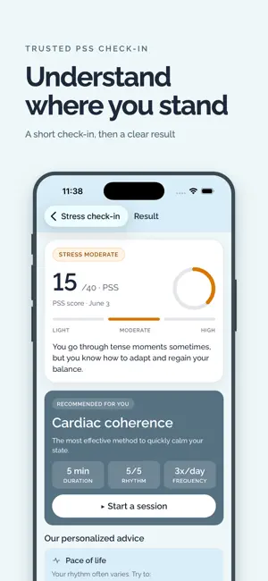 Handflow - Slow breathing screenshot 3