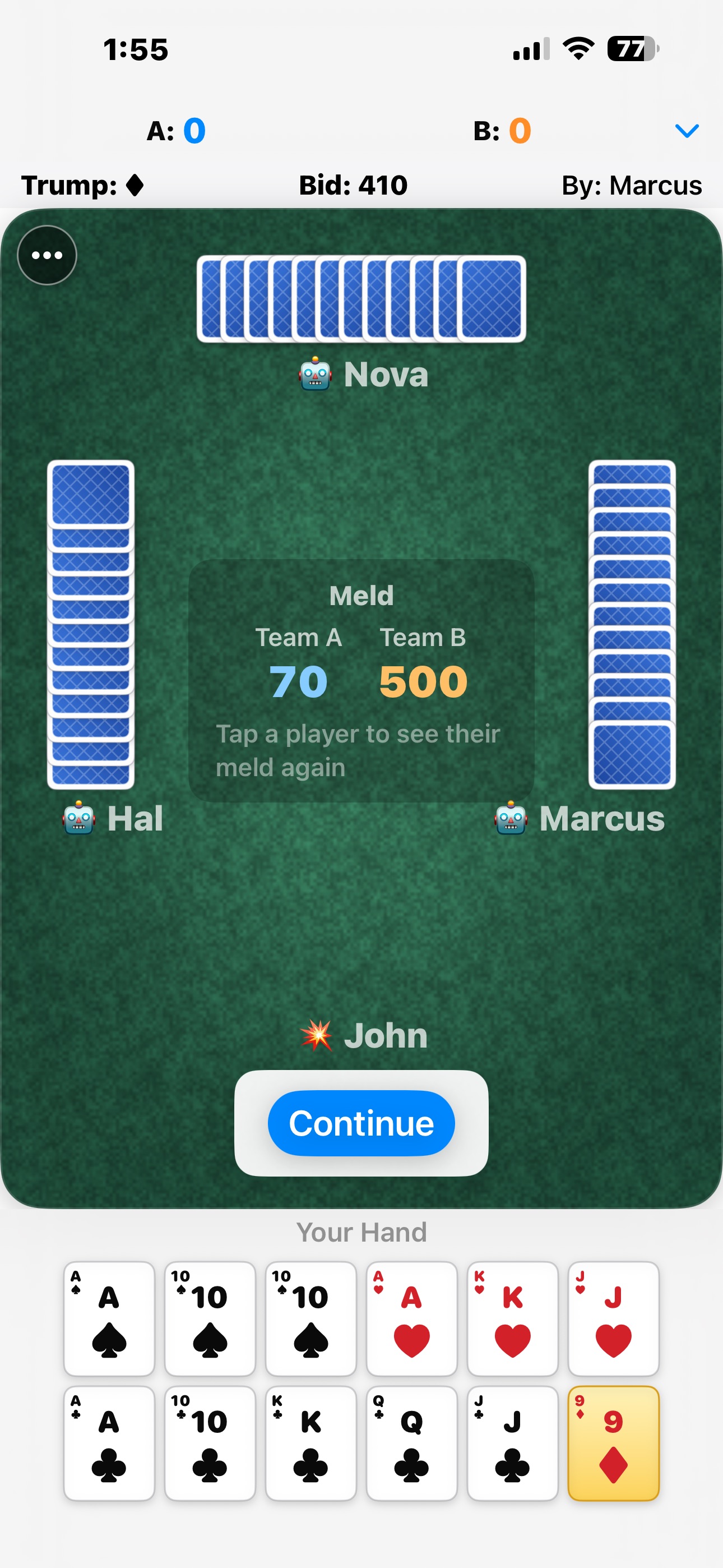 Screenshot 5 of Pinochle Night