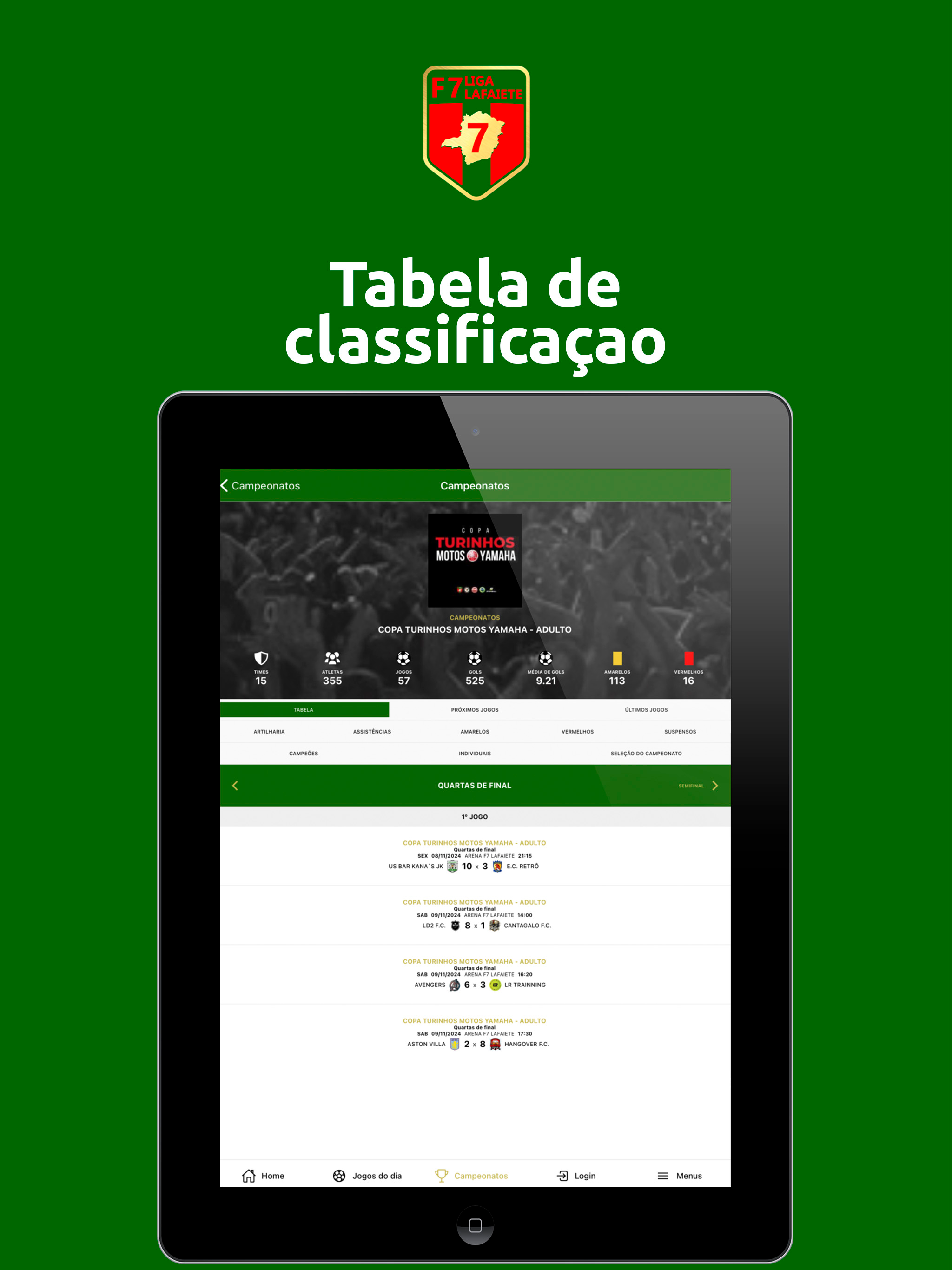 Liga F7 Lafaiete screenshot 10