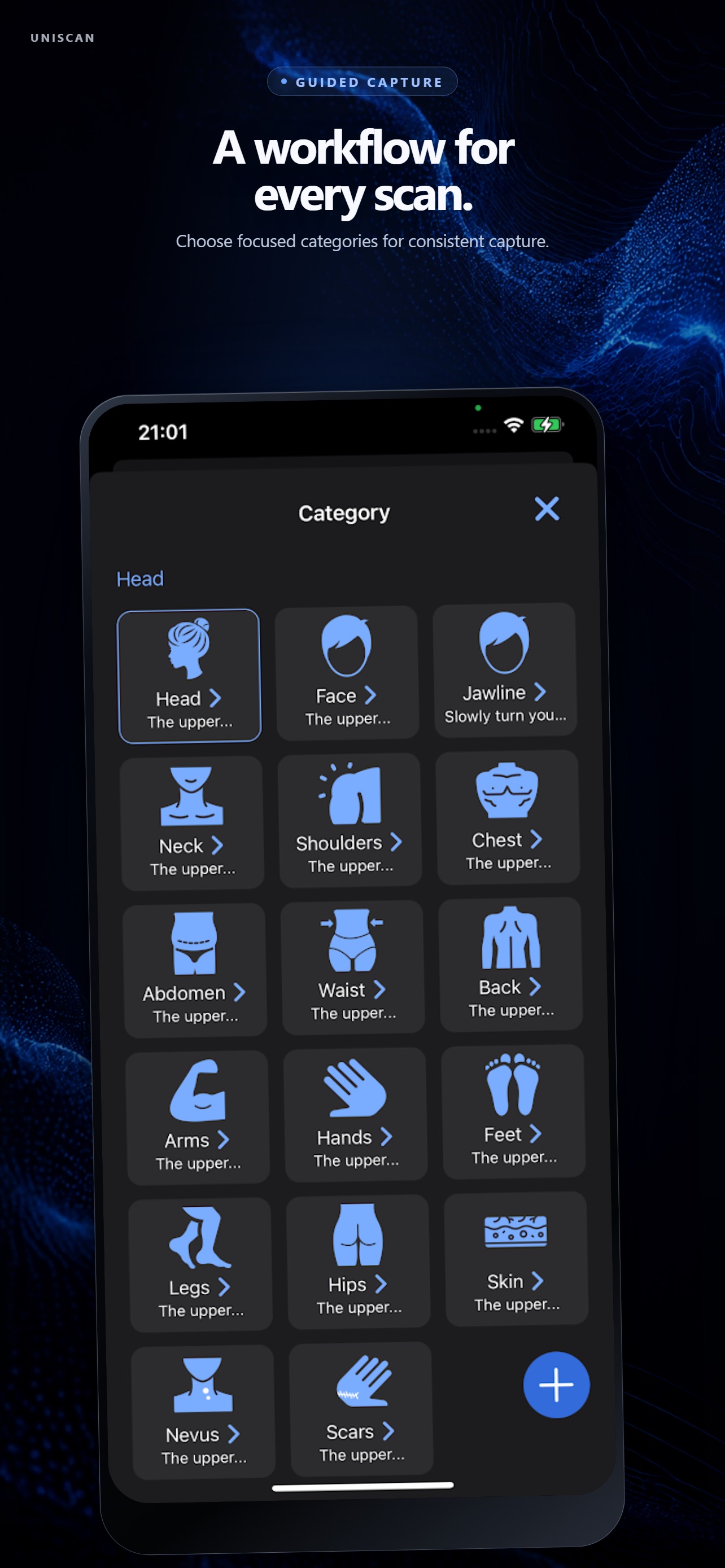 Screenshot 2 of UniScan - 3D scanner