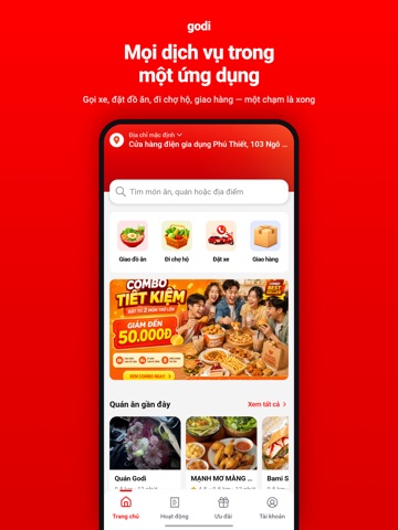 Godi khách hàng iPad screenshot 1