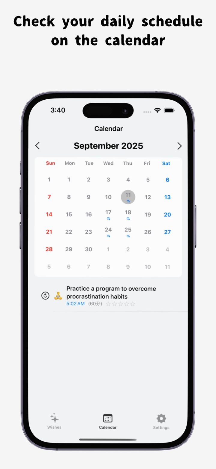 BucketNote Go — Goals & Habits screenshot 4