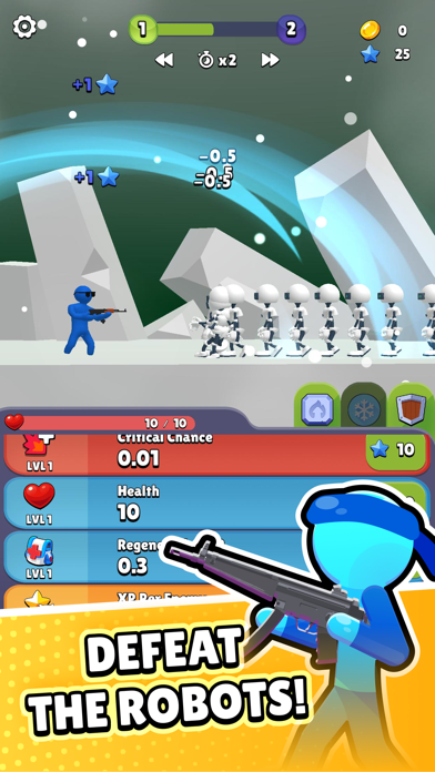 AI Rebellion－Stickman Fighting Screenshot