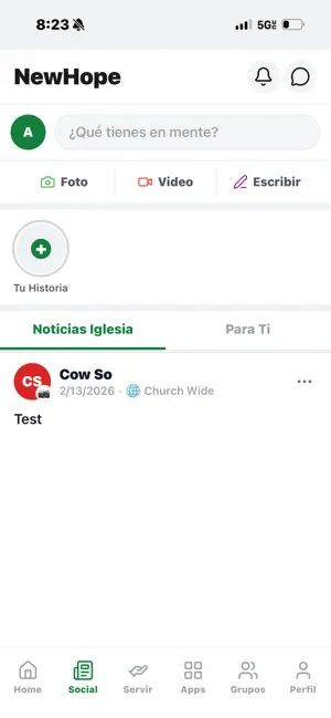 New Hope Church App screenshot 1
