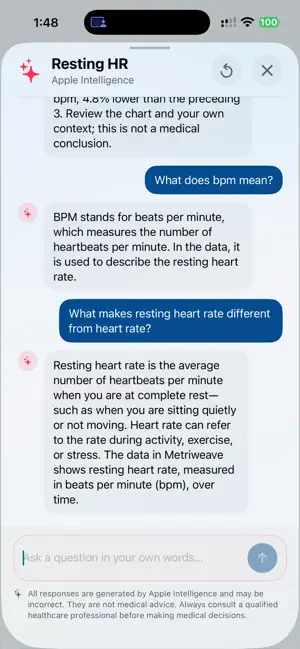 Metriweave - Health & Wellness screenshot 4