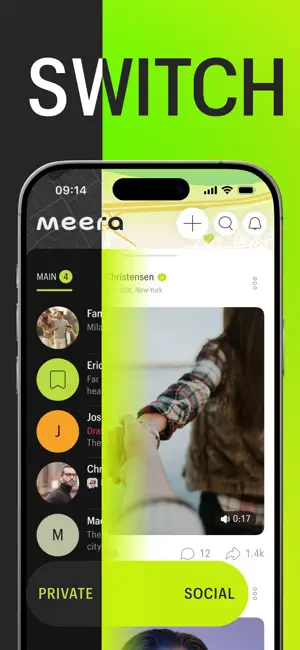 Meera: Messenger, video calls screenshot 3