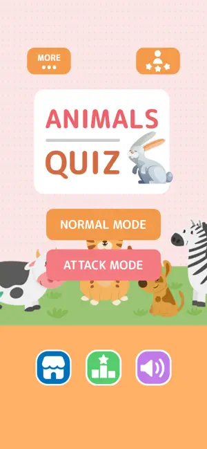 Animals Quiz - Game screenshot 1