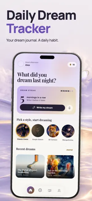 Yula: Dream Journal & Comics screenshot 2