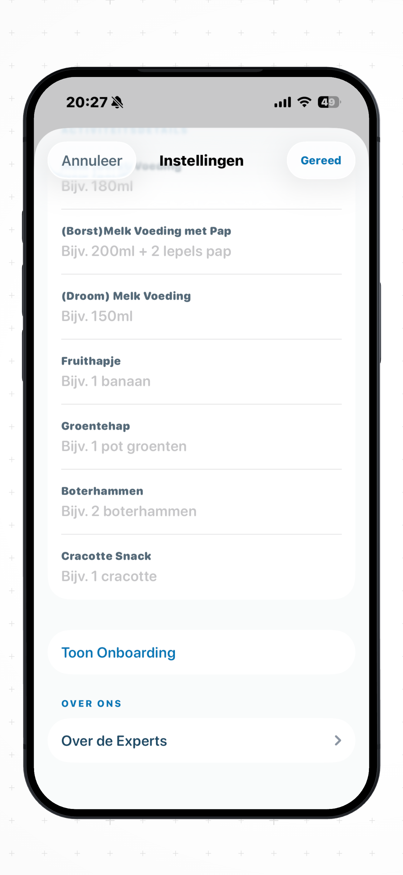 BabyTimeTable Phone App