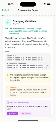 CS Micro-Lessons Screenshot 4 of 6