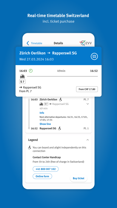 ZVV Screenshot