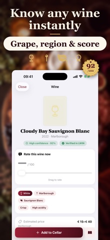 Wine Scanner app: Grappi Screenshot 2 of 10