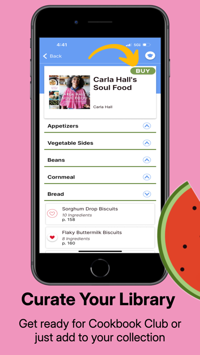 Kenilworth Cookbook Club iPhone screenshot 6 - Food & Drink app