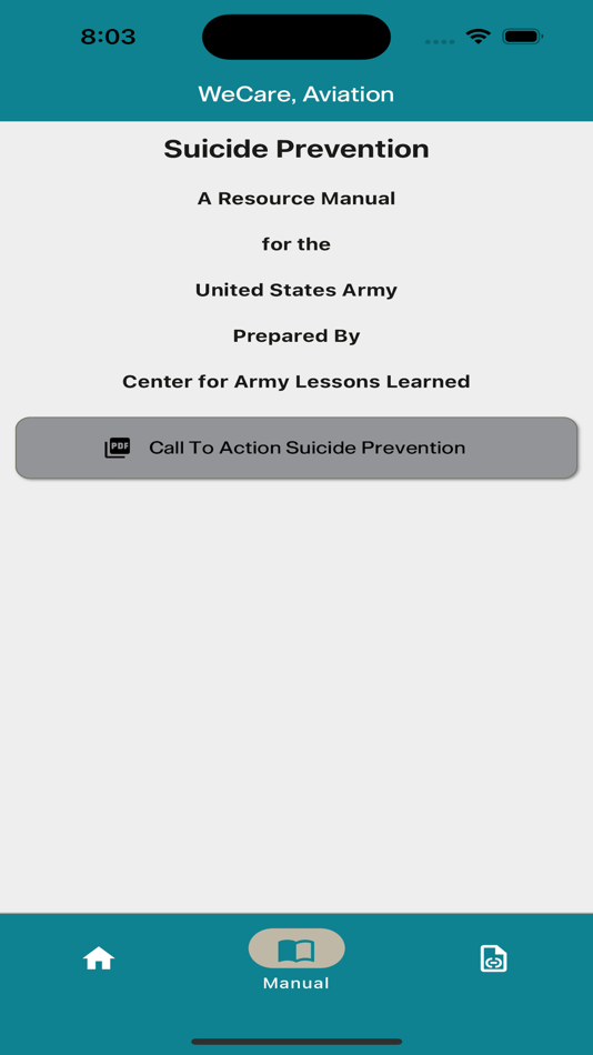 #2. WeCare, Aviation (iOS) 由: TRADOC Mobile