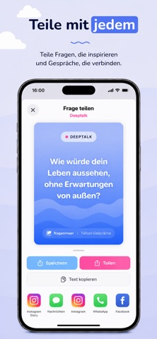 Fragenmeer - Gesprächsthemen iPhone screenshot 7