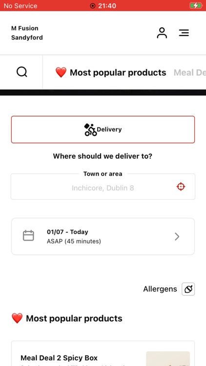 MFusion Chinese Takeaway