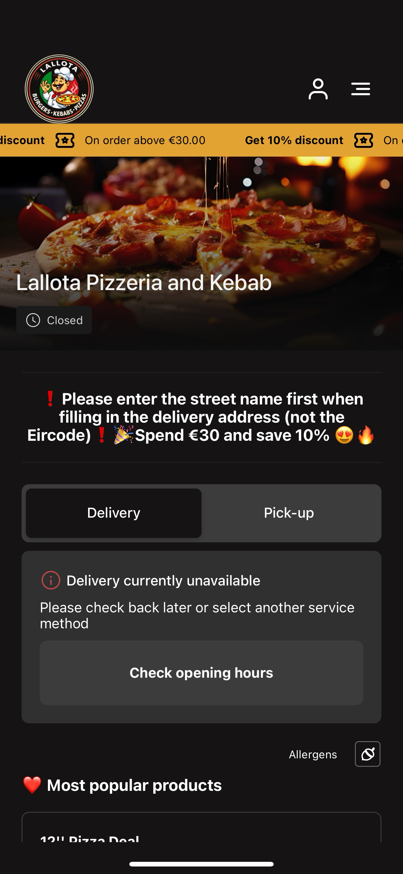 Lallota Pizzeria and Kebab screenshot 3