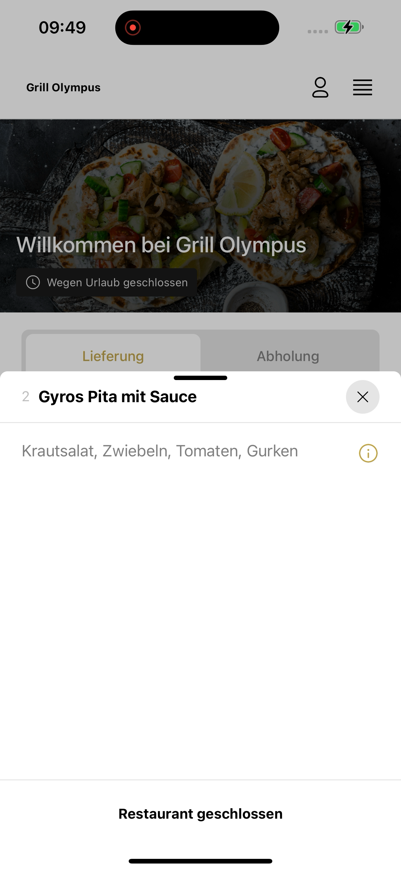 Grill Olympus