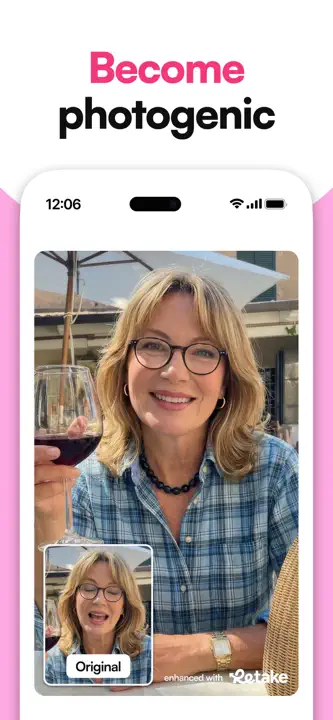 Retake AI Face & Selfie Editor : capture d’écran 3 sur 9