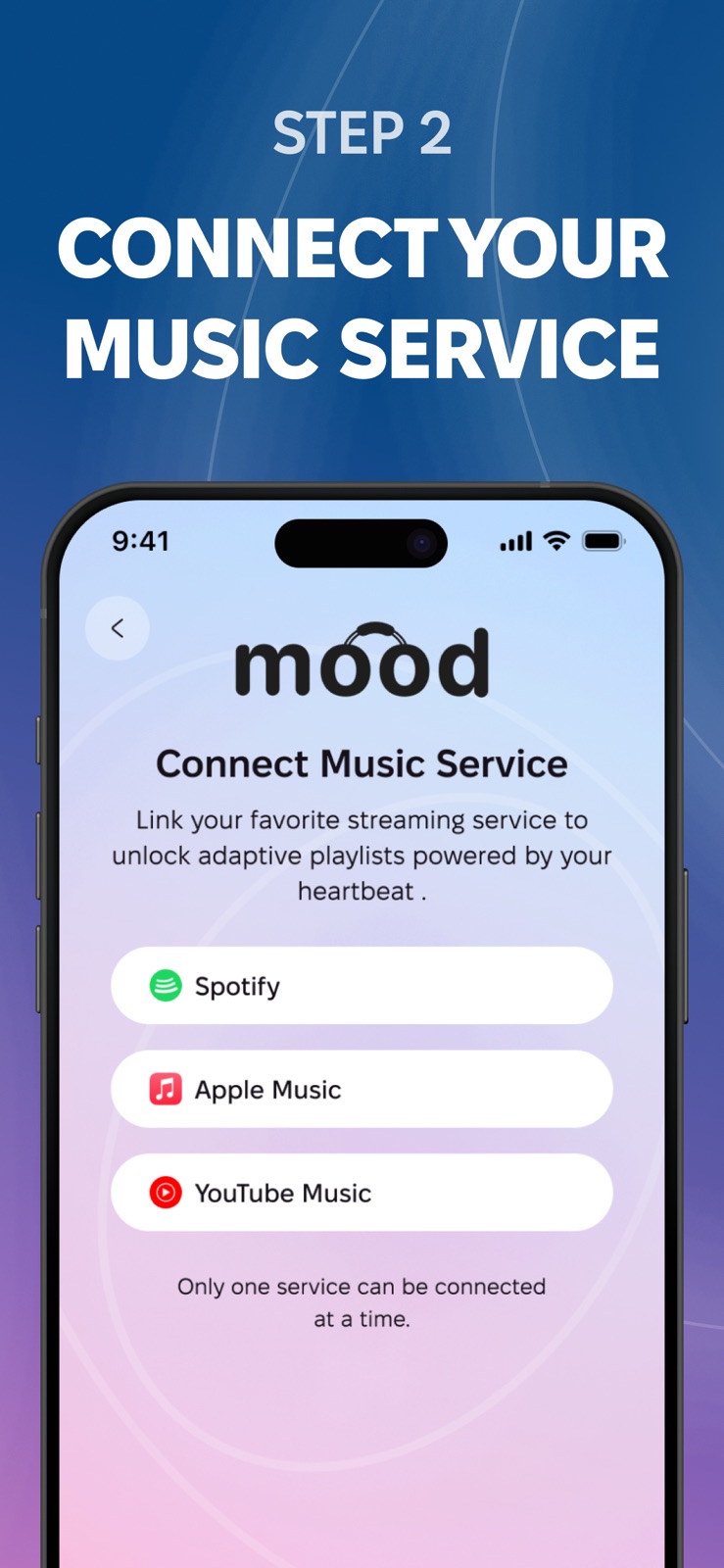 Mood: Adaptive Playlist® iphone screenshot 3